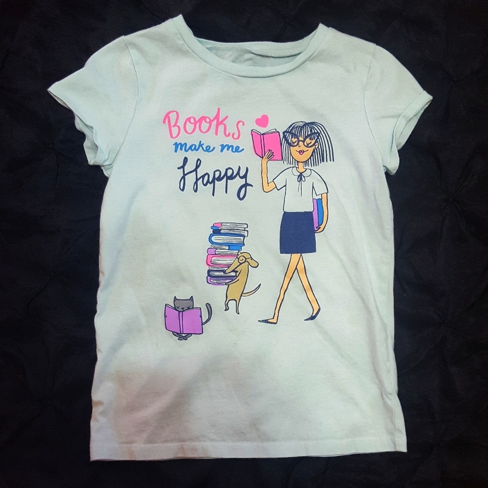 OshKosh Girls Size 7 Graphic T-shirt